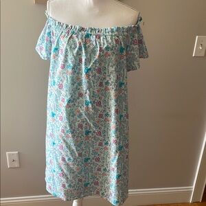 Vineyard vines Off-Shoulder Sun Dress w matching headband!!